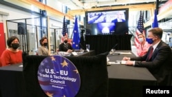 2021年9月29日，美国与欧盟官员在匹兹堡举行贸易与投资会谈（路透社）。