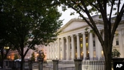 ساختمان وزارت خزانه داری آمریکا در واشنگتن