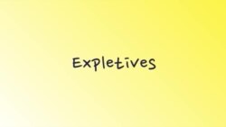 Грамматика на каждый день - Expletives