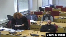 Maksim Božić i Edin Hastor u sudnici Suda BiH