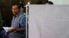 Prime Minister Hun Sen registers for next year's local elections in Kandal province, Cambodia, Thursday September 1, 2016. 