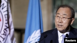 Sakatare-Janar na Majalisar Dinkin Duniya Ban Ki-moon.