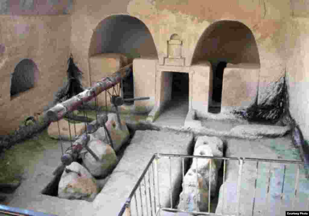 Kota di bawah kota ini ditandai dengan gua-gua dan lapisan kapur di Judea, Israel. (UNESCO)