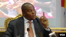 Rais wa Jamhuri ya Afrika ya kati Faustin Archange Touadera 