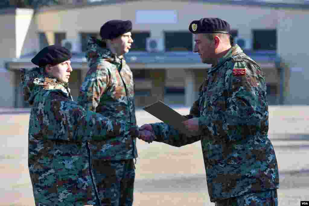 New soldiers of the Army of North Macedonia / Нови професионални војници во Армијата