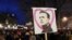 Vigil held in Berlin after the death of Russian opposition leader Alexei Navalny