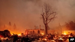  آتش‌سوزی دیکسی