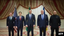 Şandeyên Amerîka û Ukrayna li bajarê Cedde yê li Erebistana Saudî, 11 Adar,2025