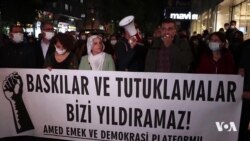 Li Amedê Protestoya Girtina Sîyasetvanên Kurd