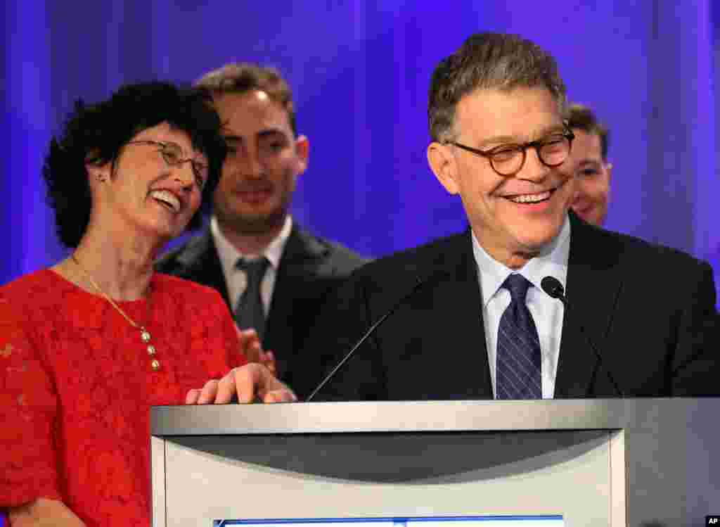 Minnesota ştatından demokrat senator Al Franken &nbsp; &nbsp; &nbsp; 