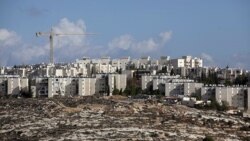 نمایی از یکی از سایت های ساختمان سازی اسرائیل در سرزمین هایی که از سال ۱۹۶۷ به کنترل اسرائیل درآمد. 