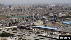 An aerial view of Baghdad, Iraq, March 4, 2018. 