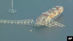 ፍራንሲስ ስኮት ኪ ብሪጅ በዩናይትድ ስቴትስ ምስራቃዊ ክፍለ ግዛት ሜሪላንድ የባልቲሞር ከተማ የሚገኘው ድልድይ እአአ መጋቢት 3/2024