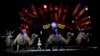 Ringling Bros. and Barnum & Bailey performers ride camels during a performance, Jan. 14, 2017, in Orlando, Fla. The Ringling Bros. and Barnum & Bailey Circus will end the "The Greatest Show on Earth" in May, following a 146-year run of performances. 