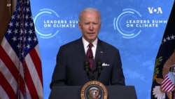 拜登在全球气候峰会设定雄心勃勃的碳排放目标