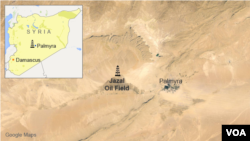 Сирия, нефтяной промысел