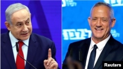 Benjamin Netanyahu na Benny Gantz