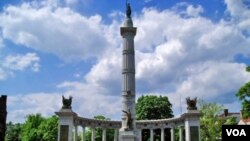 بنای یادبود ایالات مؤتلف در شهر ریچموند ویرجینیا