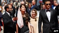 اصغر فرهادی و عوامل فیلم «قهرمان» در جشنواره کن. آرشیو