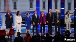 Walioshiriki Mdahalo : Wagombea urais kwa tiketi ya chama cha Demokrat Senata Cory Booker, Mwakilishi Tulsi Gabbard, Seneta Amy Klobuchar, Meya wa South Pete Buttigieg, Seneta Elizabeth Warren, aliyekuwa Makamu wa Rais Joe Biden, Seneta Bernie Sanders na Senator Kamala Harri