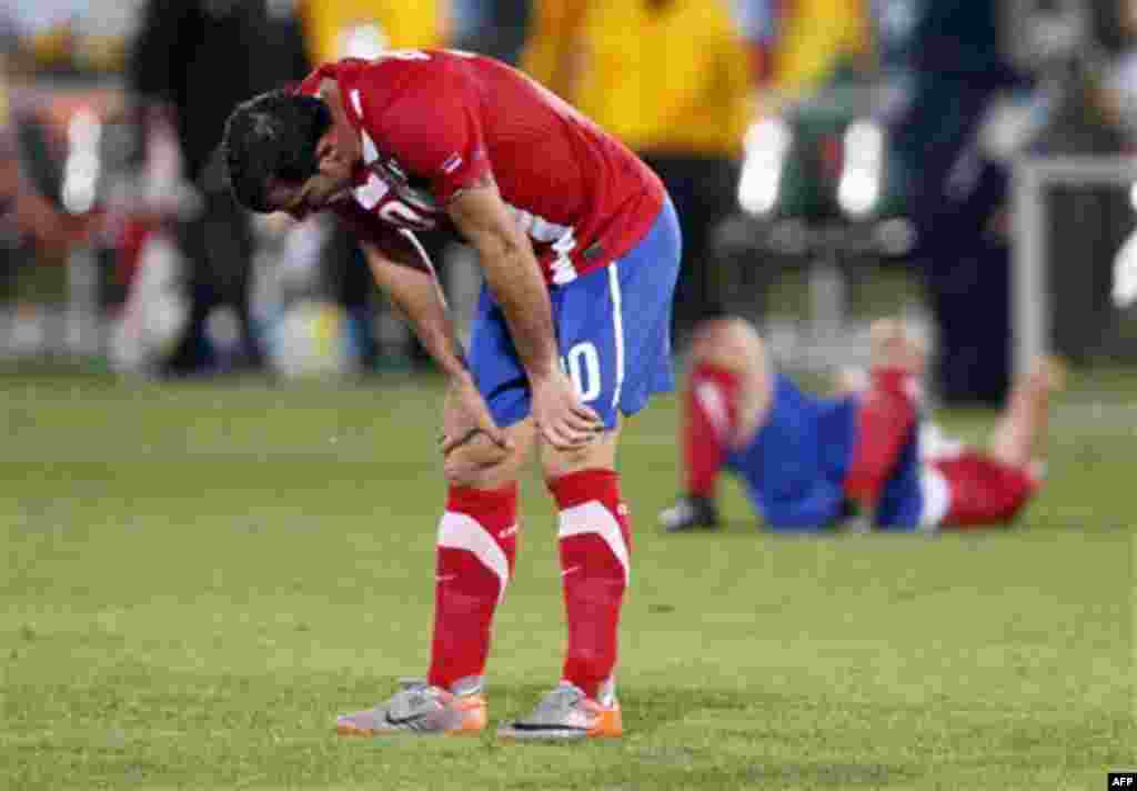 Kapiten Srbije Dejan Stanković nakon poraza od Gane