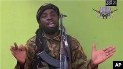 Shugaban kungiyar Boko Haram Shekau.