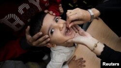 ادامه کارزار واکسیناسیون فلج اطفال در غزه 