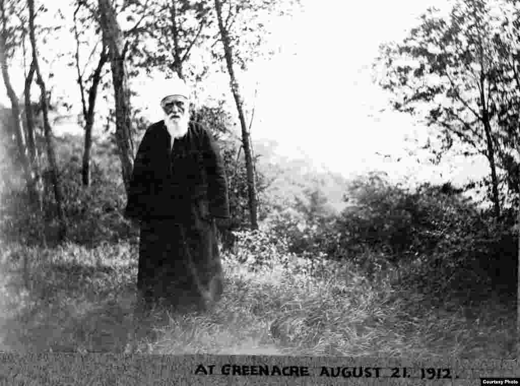 Abdu'l Baha at Greenacre, August 1912. 