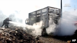 叙利亚东部霍姆斯省一所小学附近汽车炸弹爆炸事件