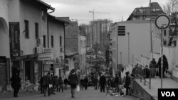 Arhiva - Stare zgrade u centru Beograda. (Veljko Popović, VOA)