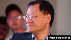 中国清华大学法学教授许章润 （推特照片）