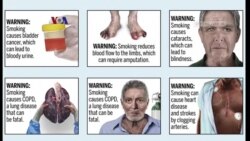Peringatan Kesehatan dalam Kemasan Rokok AS Belum Bergambar