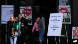 Departamento de Salud del condado Rockland en Pomona, Nueva York. 27-3-19. AP Foto Seth Wenig.