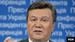 Presiden Ukraina Viktor Yanukovych berniat menjadikan Ukraina sebagai anggota Uni Eropa.
