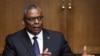 FILE - U.S. Defense Secretary Lloyd Austin testifies on the Pentagon budget request during a Senate Appropriations Committee hearing on Capitol Hill in Washington, June 17, 2021. 