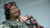 FILE - Former president of Malawi Joyce Banda attends a summit in New York, Sept. 20, 2016.
