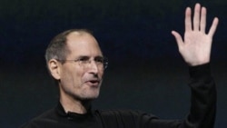 Steve Jobs during one of his presentations to the media earlier this year. Tim Cook, who was the Apple's chief operating officer, has become the company's chief executive.