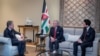 Jordan's King Abdullah II and Crown Prince Hussein meet with U.S. Secretary of State Antony Blinken in Amman