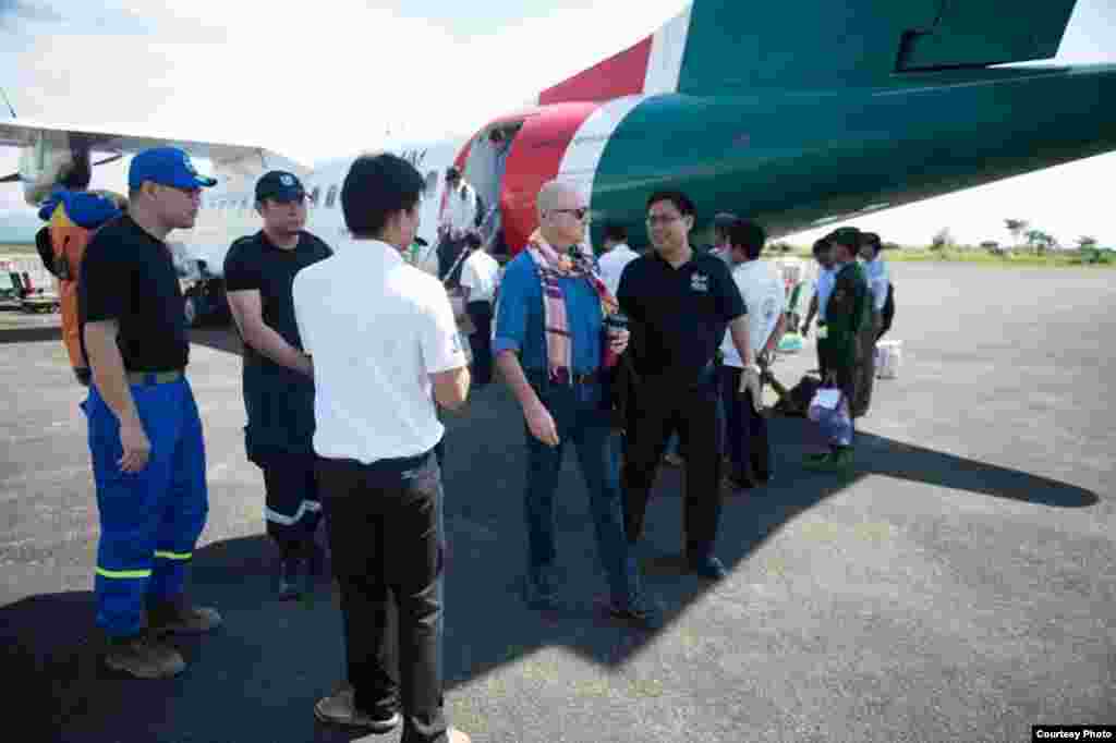 ခါကာဘိုရာဇီက ပျောက်ဆုံးရဟတ်နဲ့ ပျောက်ဆုံး တောင်တက်သမား ၂ ဦးကို ရှာဖွေကယ်ဆယ်ရေးအဖွဲ့ (ဓာတ်ပုံ ထူးဖောင်ဒေးရှင်း) 