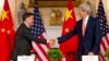 Secretary of State John Kerry, right, shakes hands with China's Vice Premier Wang Yang, left, at U.S. China Strategic and Economic Dialogue (S&ED) at the U.S. State Department in Washington, June 24, 2015.