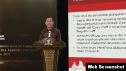 Ketua Komnas HAM Ahmad Taufan Damanik. (Foto: VOA)