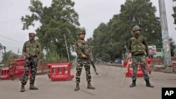 Yadda dakarun Indiya suka mamaye yankin Kashmir bayan da hukumomin New Delhi suka janye 'yancin cin gashin kai da aka ba yankin