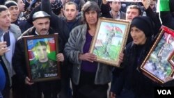 Əsgər ölümünə etiraz aksiyası