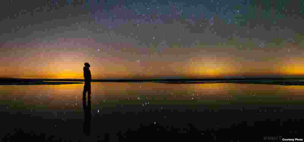 &quot;Unlimited Sky&quot; (Langit Tak Terbatas) oleh Majid Ghohroodi. (Courtesy: twanight.org/contest) 