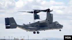 미 공군 CV-22 ‘오스프리’ 항공기 (자료사진)