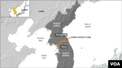 Peta wilayah Korea (Foto: dok).