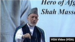 President Karzai Masood death anniversary