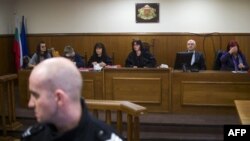 وێنەی هۆڵی داداگاییکردنی دوو تاوانبارە لوبنانییەکە