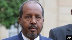 Presiden Somalia Hassan Sheikh Mohamud meminta PBB tidak mencampuri politik di negaranya (foto: dok).