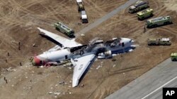 韩亚航波音777航班在旧金山机场降落时发生致命意外